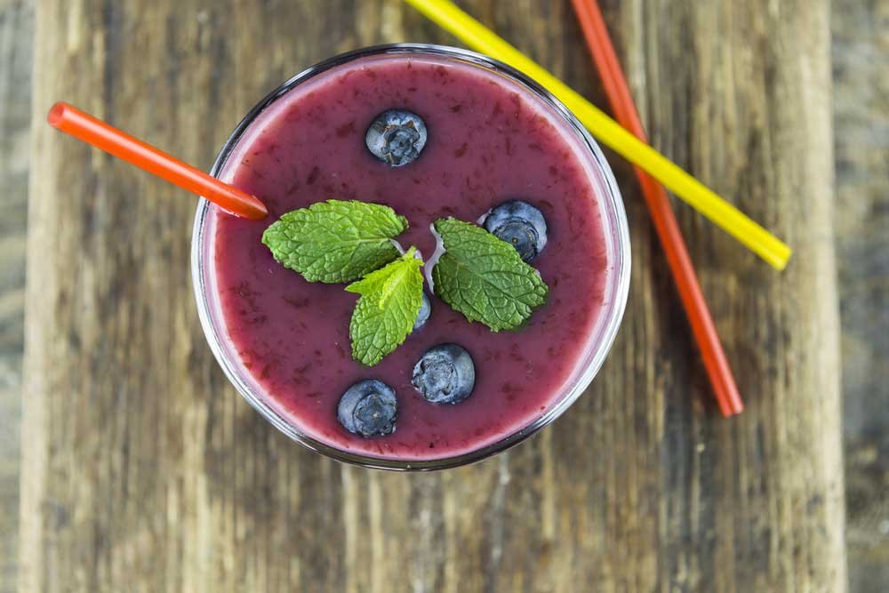Blueberry-pomegranate-juice