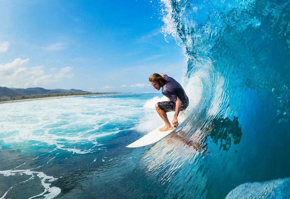 How do you stay safe while surfing