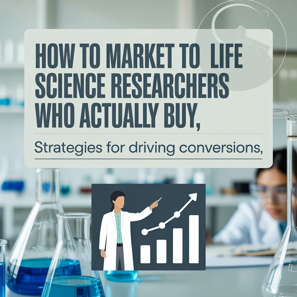 How to Market to Life Science Researchers Who Actually Buy How to Market to Life Science Researchers Who Actually Buy