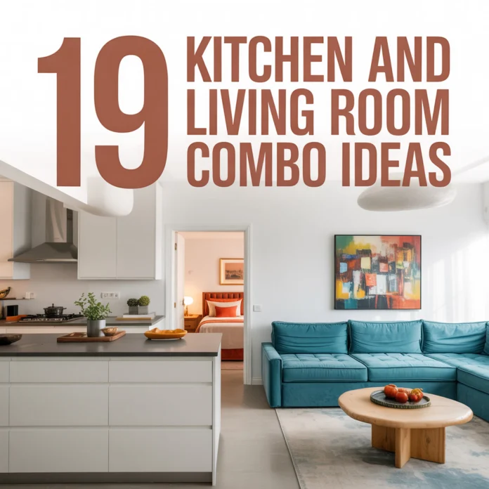 Kitchen and Living Room Combo Ideas