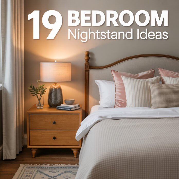 Bedroom Nightstand Ideas