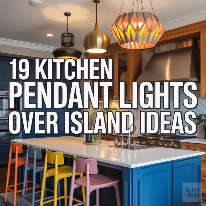19 Kitchen Pendant Lights Over Island Ideas