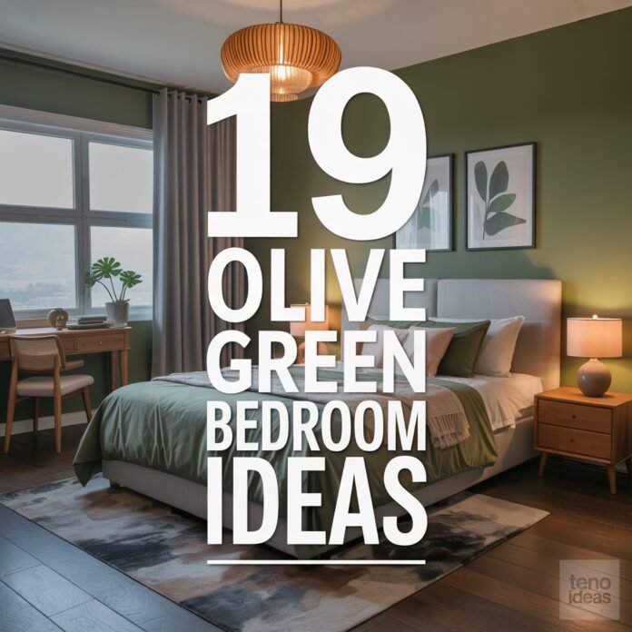 19 Olive Green Bedroom Ideas Olive Green Bedroom Ideas