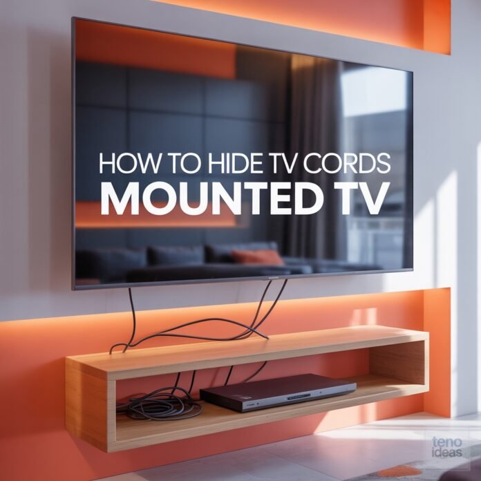 How to Hide TV Cords on a Mounted TV