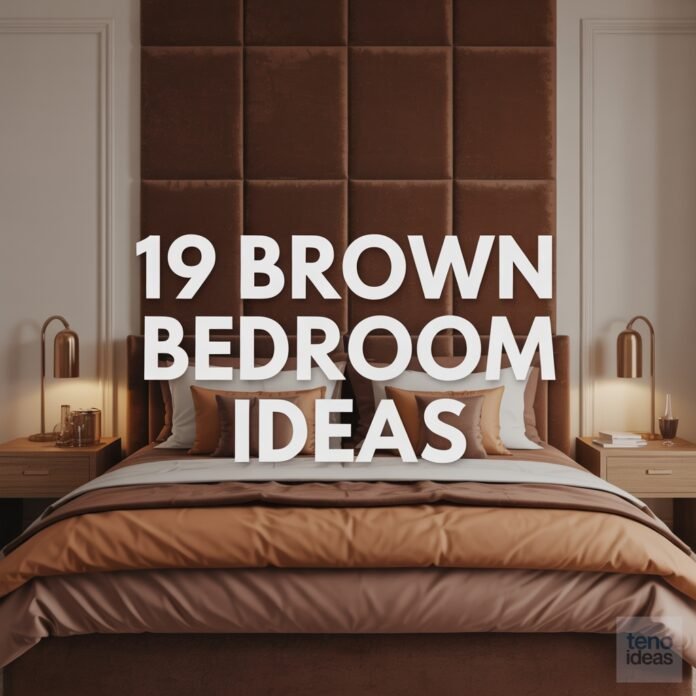 19 Brown Bedroom Ideas