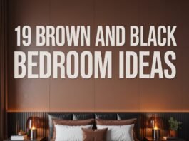 19 Brown and Black Bedroom Ideas for Cozy Nights In