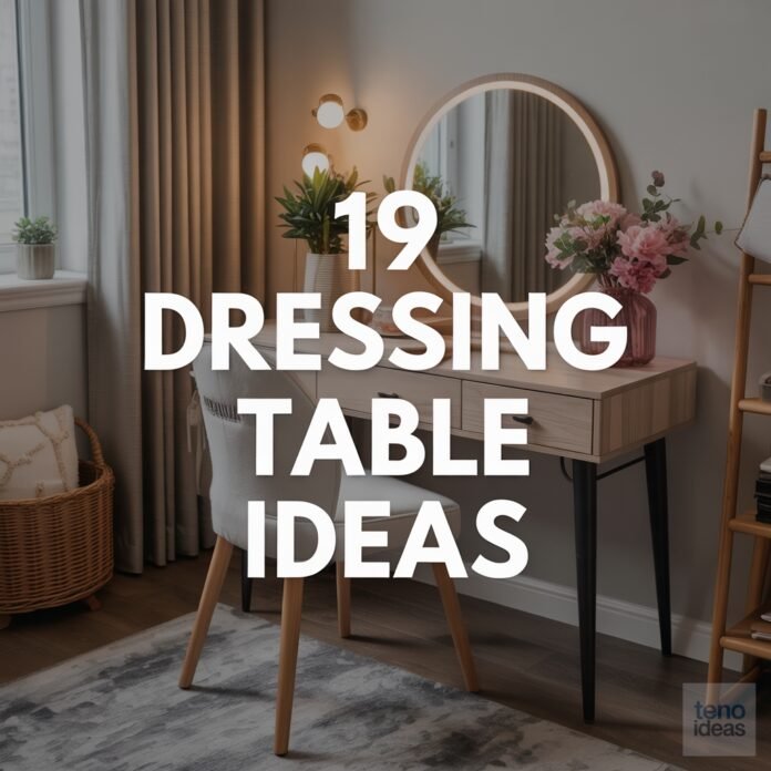 19 Dressing Table Ideas Dressing Table Ideas