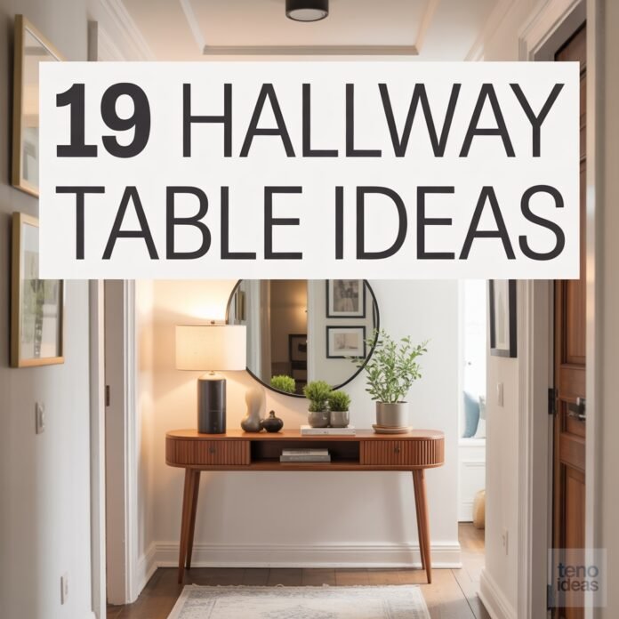 19 Hallway Table Ideas Hallway Table Ideas