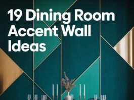 19 Dining Room Accent Wall Ideas That Turn Bland Walls Into Art Dining Room Accent Wall Ideas