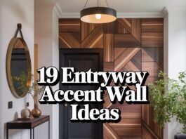 19 Entryway Accent Wall Ideas That Make a Huge Impact Entryway Accent Wall Ideas