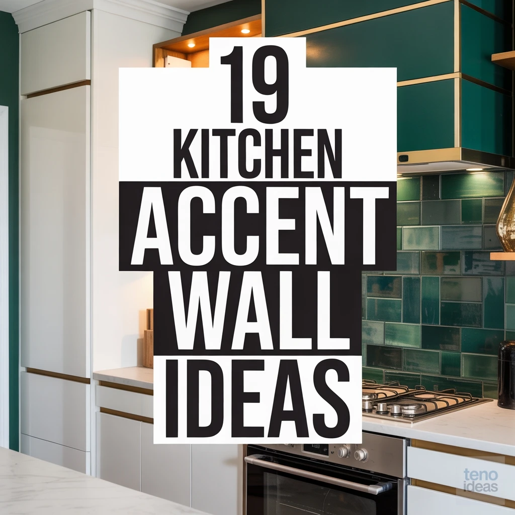 Kitchen Accent Wall Idea