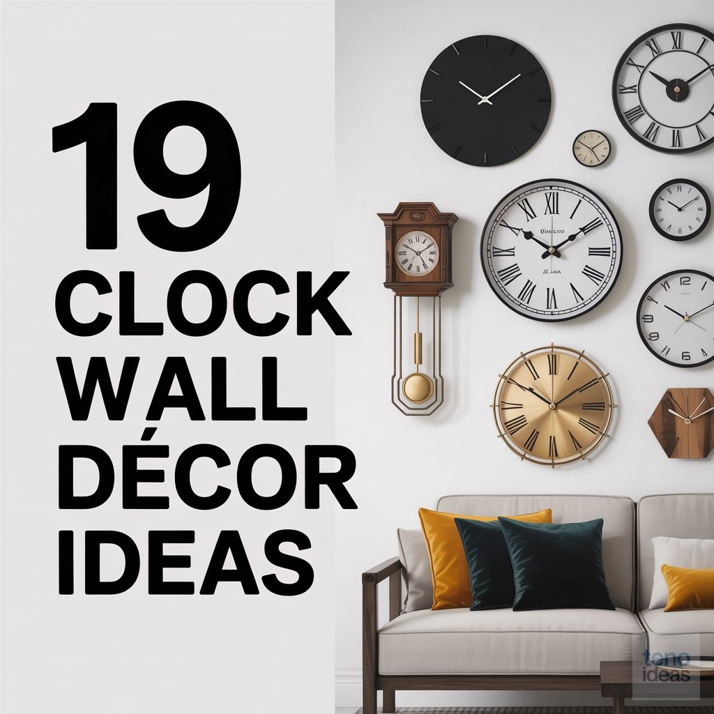 Clock Wall Décor Ideas